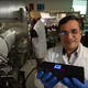 Associate Professor Prashant Sonar (front) and PhD student Amandeep Singh Pannu (back)